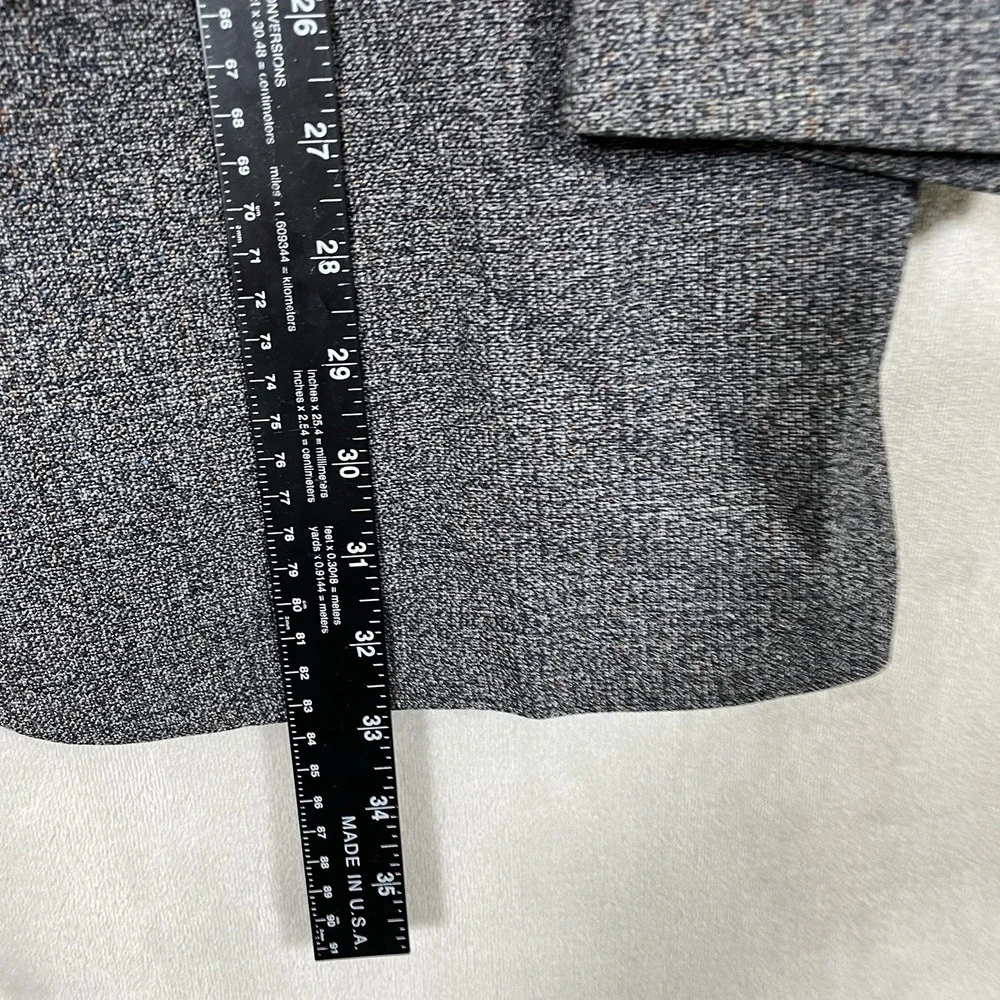 Vintage 1950s Gabardine Suit Mens 46 36x32 Fleck Rockabilly Atomic USA Pleated